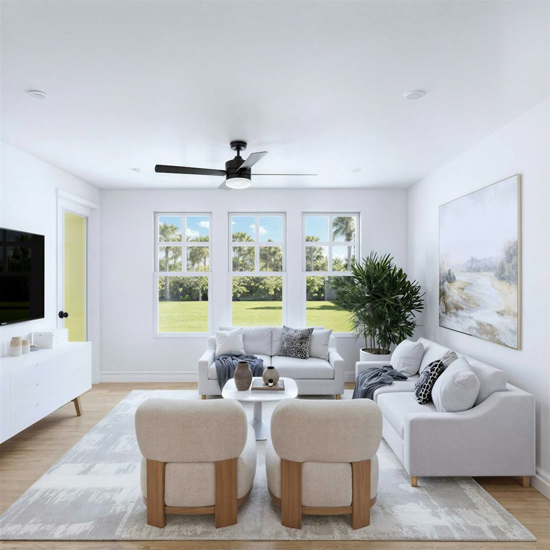 Comfortable home living room